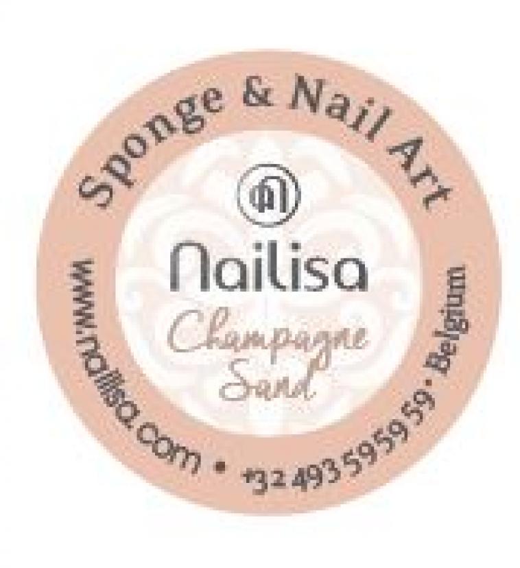 Painting Gel Sponge & Nail Art - Champagne Sand 5ml - photo 8