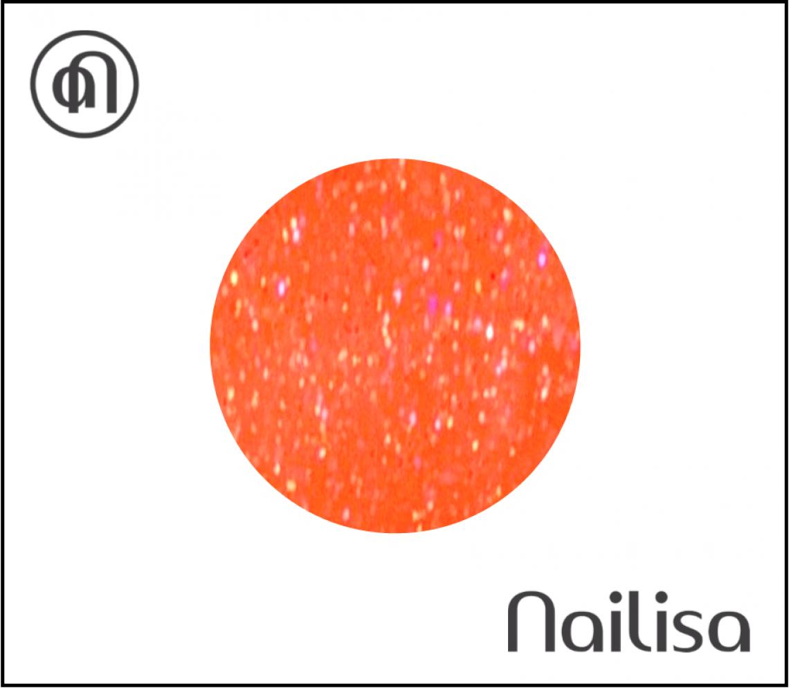 Gel de couleur Glitty Mandarine - Nailisa - photo 7