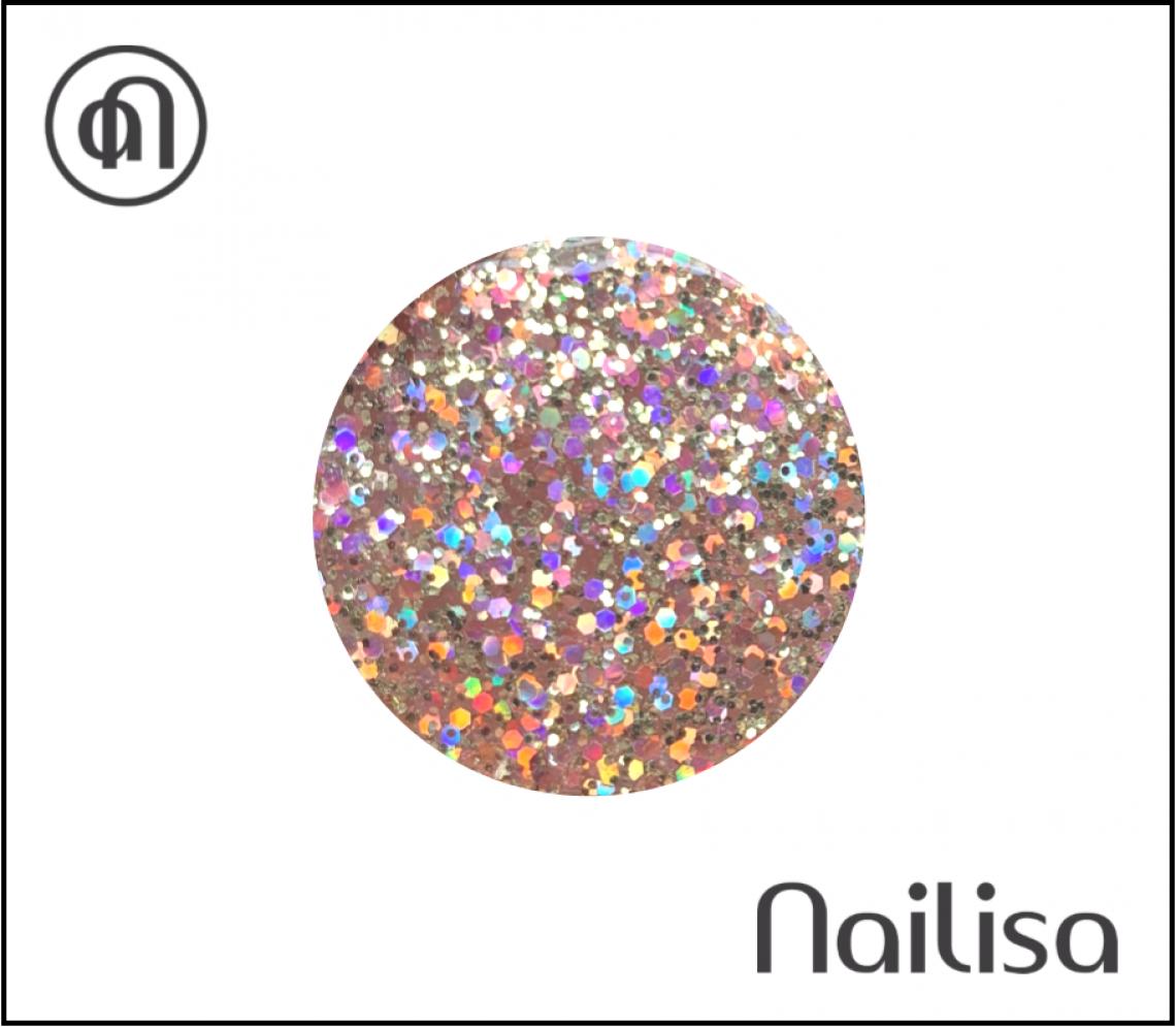 Nude micro glitter - Nailisa - photo 14