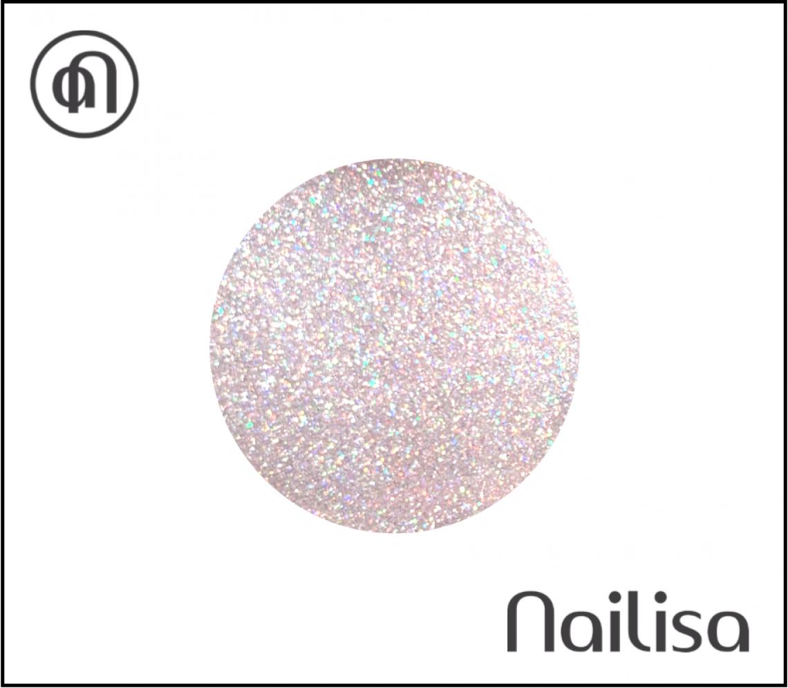 Gel de couleur Silver Glitter - Nailisa - photo 14