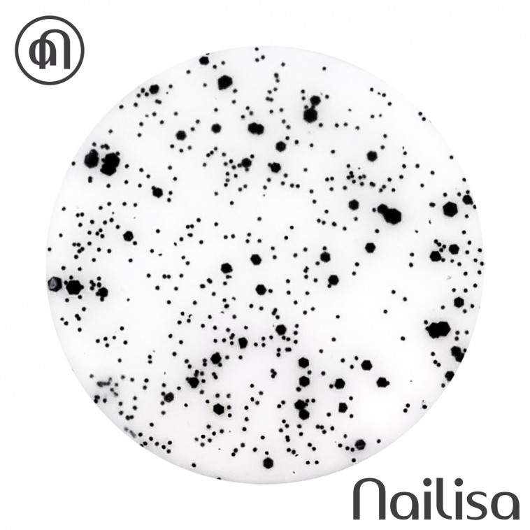 Finition Egg Effect Black 15ml - Nailisa - photo 7