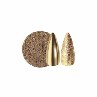 Effet miroir Gold champagne