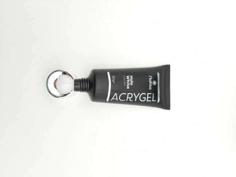 Acrygel tube 30gr - Holo white cream