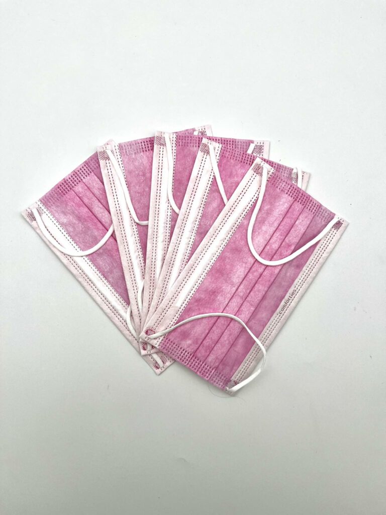 5 masques de ponçage roses