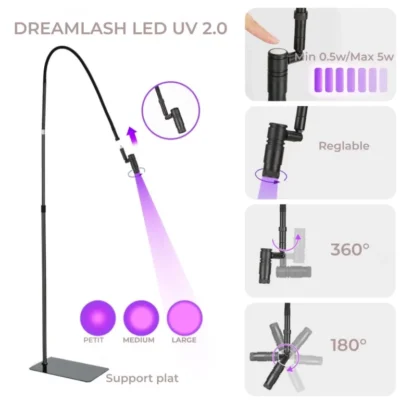 Lampe dreamlash led uv 2.0 NOIRE