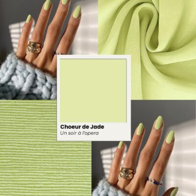 Vernis semi-permanent - Choeur de Jade - 15ml