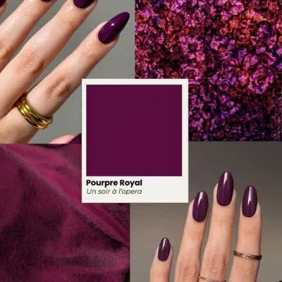 Vernis semi-permanent - Pourpre Royal - 15ml
