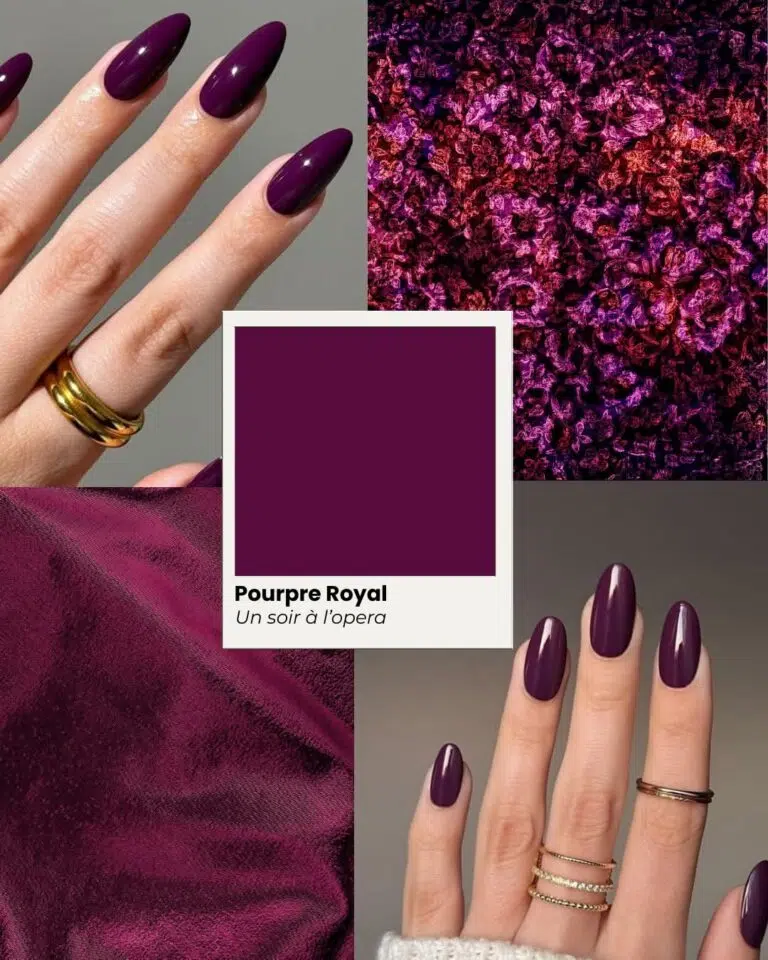 Vernis semi-permanent - Pourpre Royal - 15ml