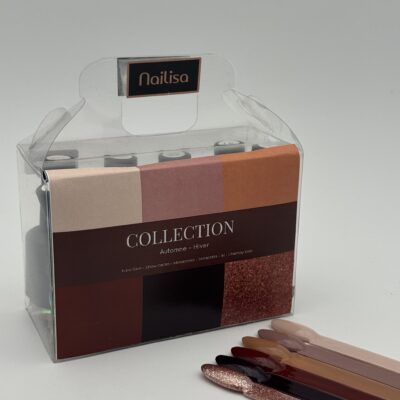 Collection Vernis semi-permanent 15ml ton brun
