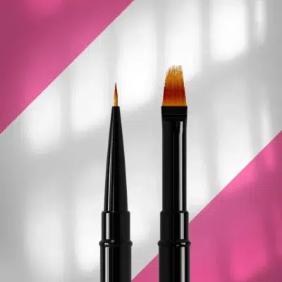 Pinceau Staleks double face Expert 01/07 liner 7 mm + pour dégradé 11 mm