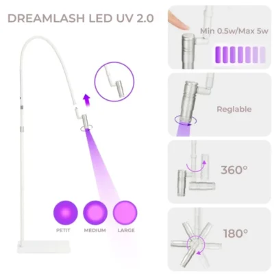 Lampe dreamlash led uv 2.0 BLANCHE
