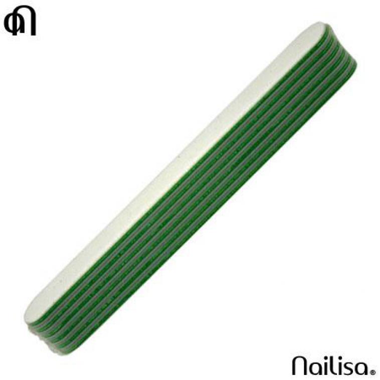 Pack de 10 Limes Couteau Blanche NAILISA - Fine épaisseur - photo 11