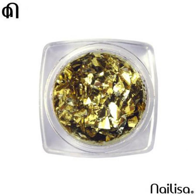 Paper Flakes Golden - Nailisa - photo 11