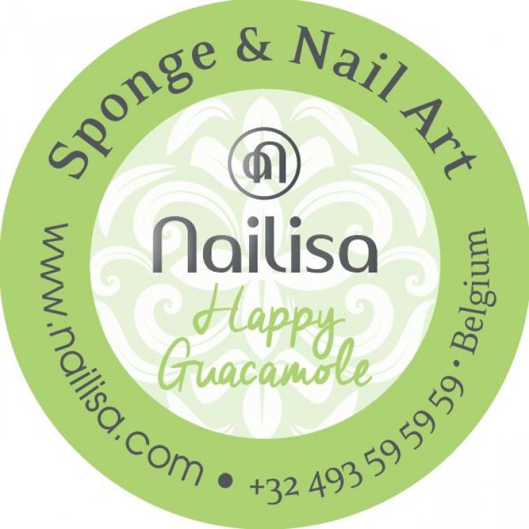 Painting Gel Sponge & Nail Art - Happy Guacamole 5ml - photo 8