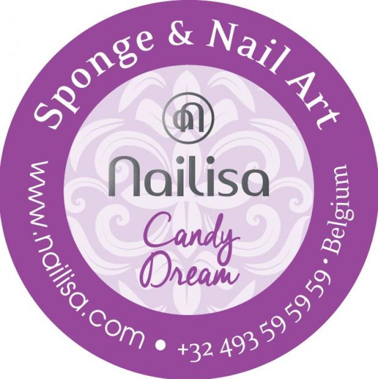 Painting Gel Sponge & Nail Art - Candy Dream 5ml - photo 8