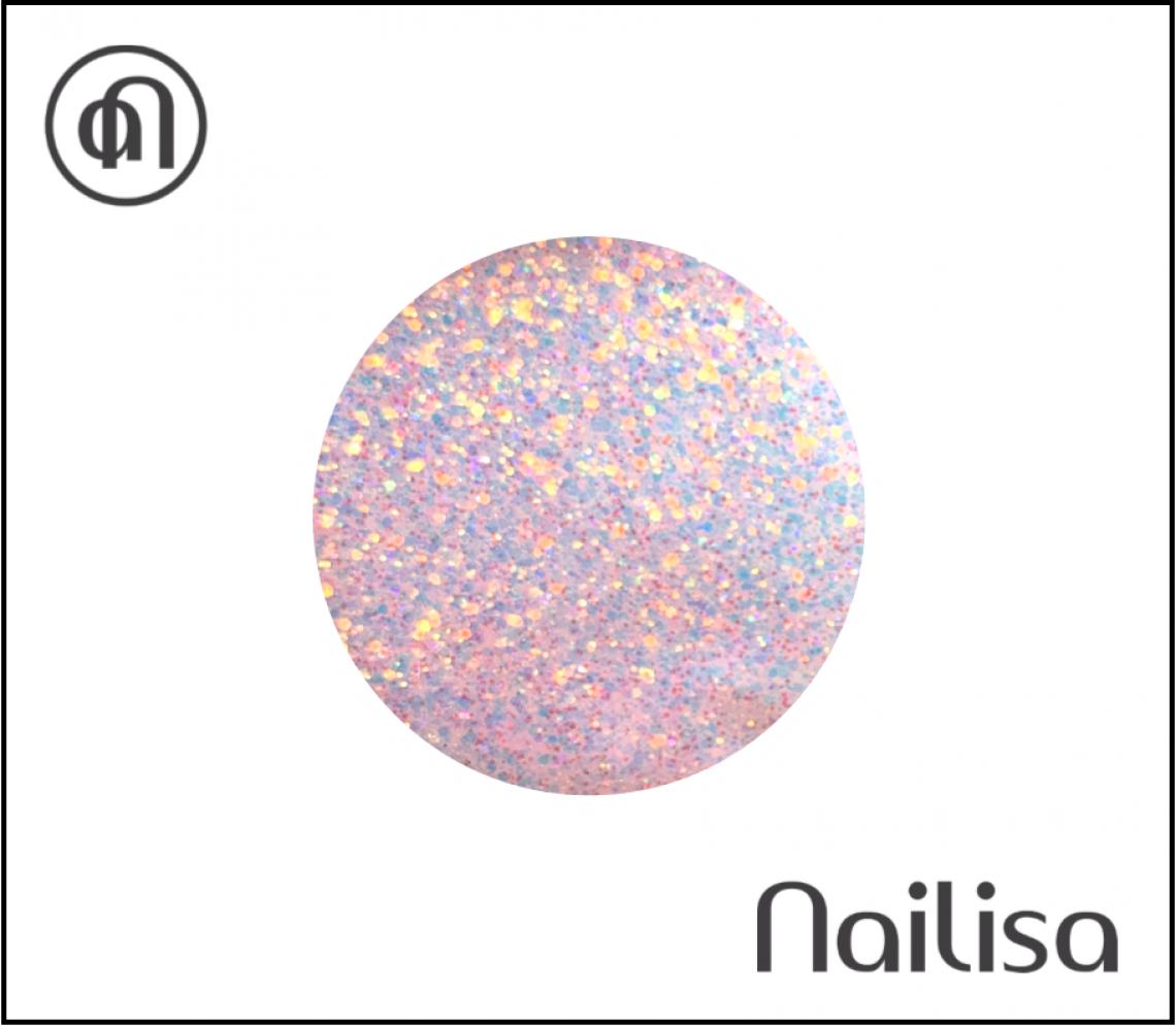 Gel de couleur Nude micro paillet - Nailisa - photo 14