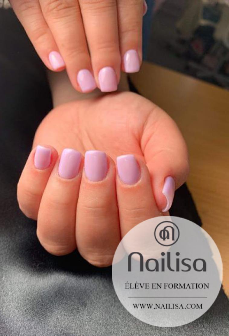 Gel de couleur Lilas - Nailisa - photo 8