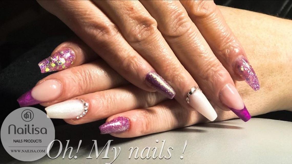 Nail Dazzling Purple - Nailisa - photo 8
