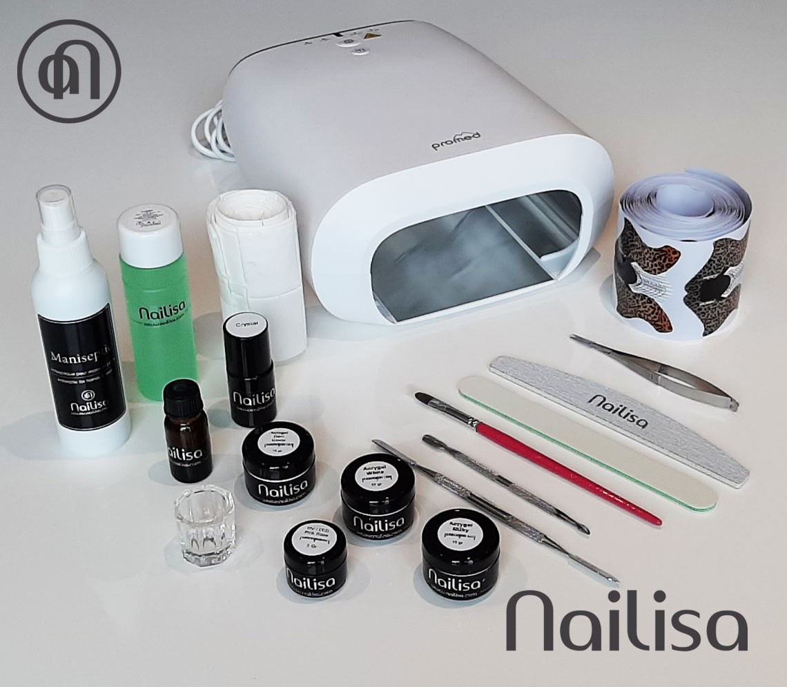 Kit Acrygel - Chablons - Nailisa - photo 7