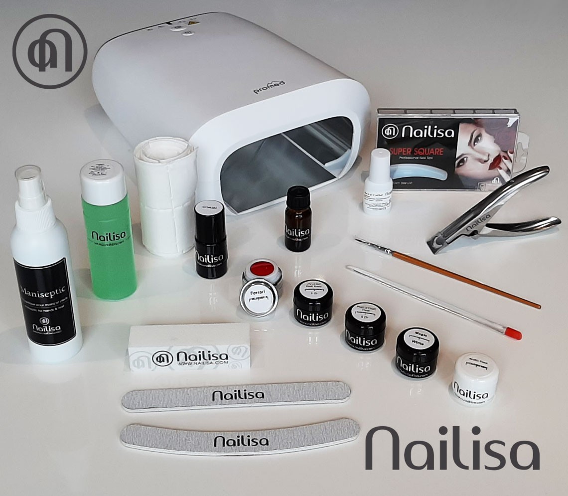 Kit Starter Gel - Chablons - Nailisa - photo 10