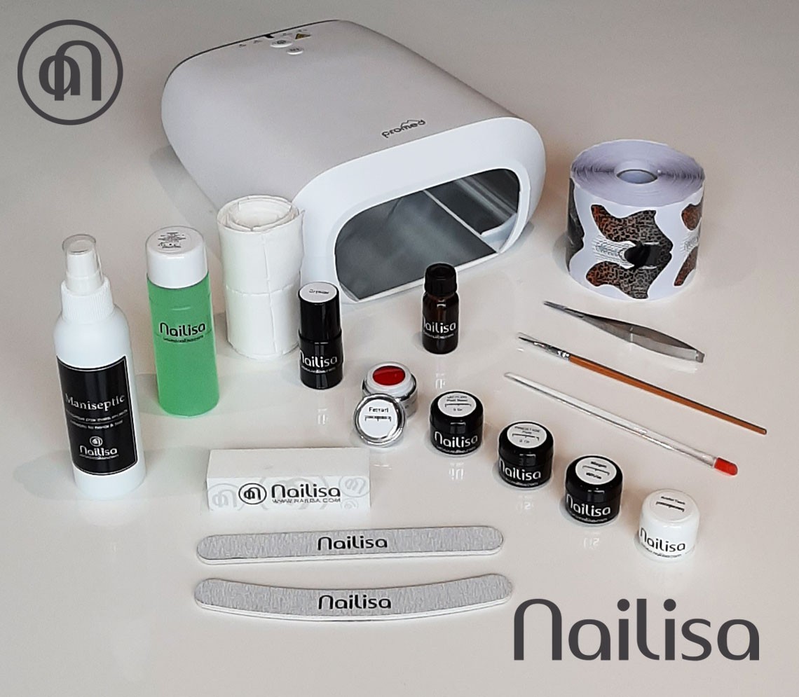 Kit Acrygel - chablons LED - Nailisa - photo 9
