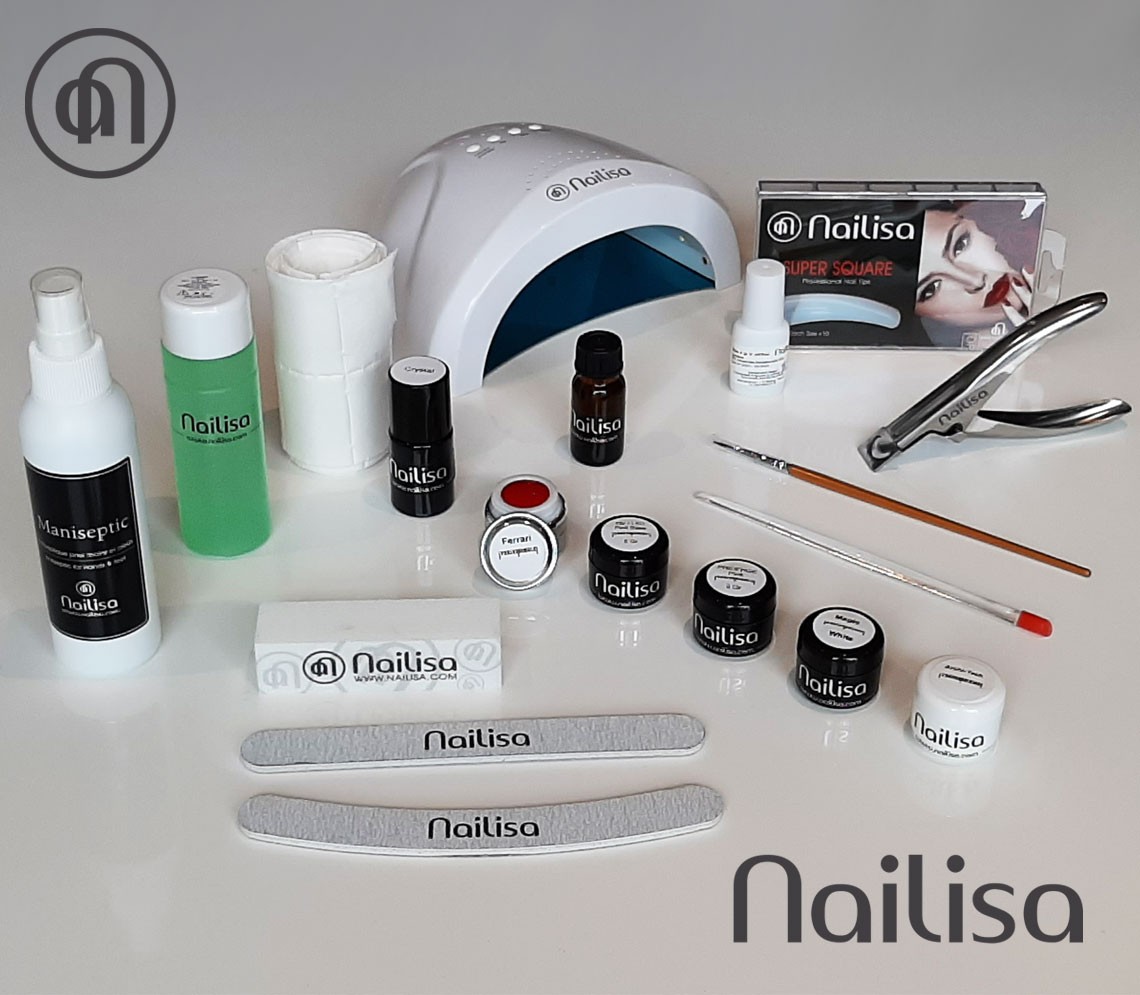 Kit Acrygel - chablons LED - Nailisa - photo 11