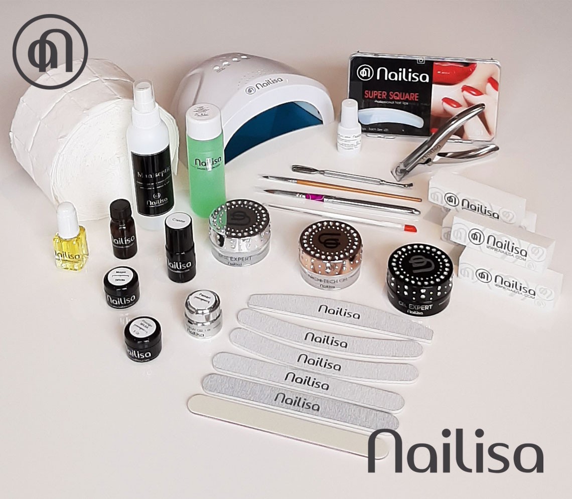 Kit Gel Deluxe - Tips LED - Nailisa - photo 7