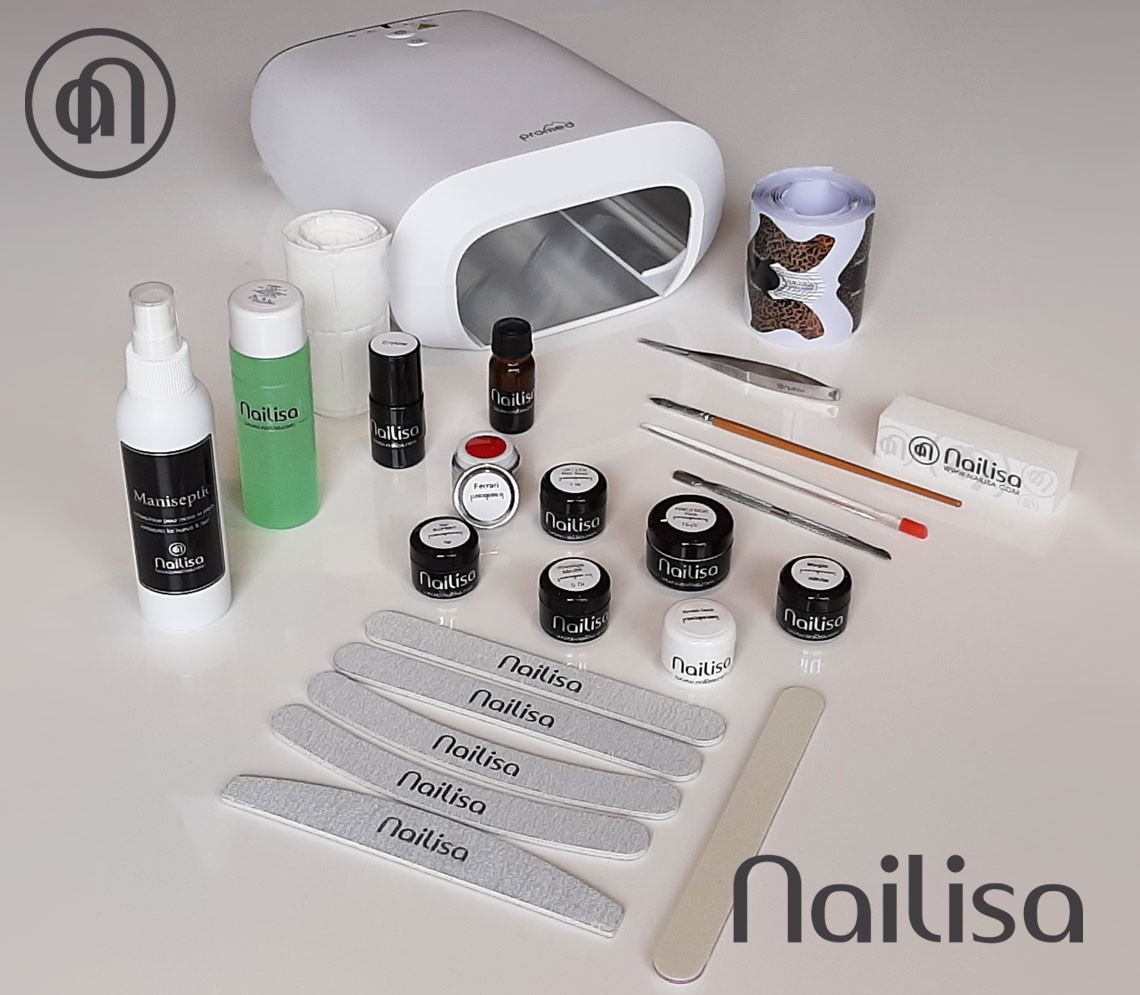 Kit Starter Gel - Tips LED - Nailisa - photo 10