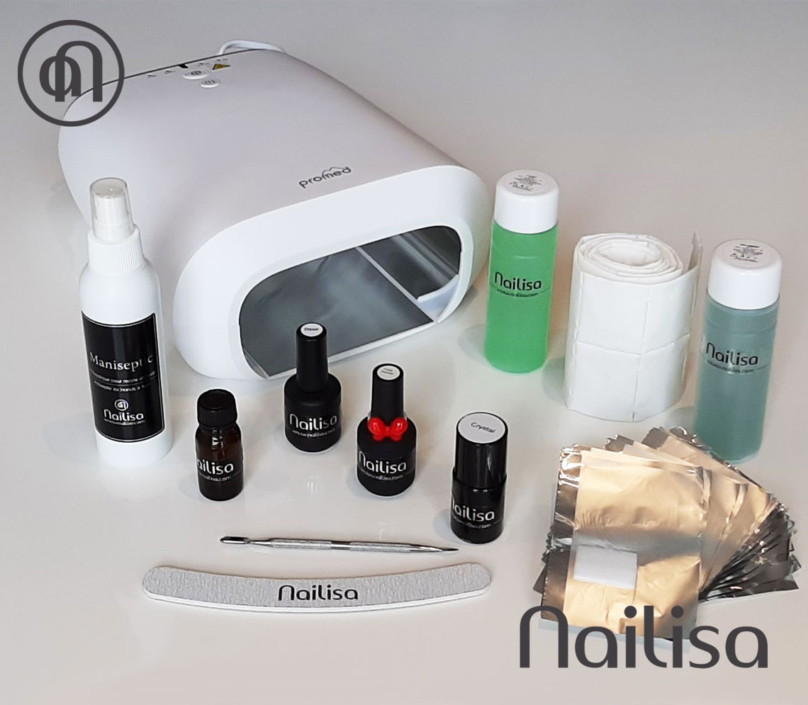 Kit Starter Gel - Tips LED - Nailisa - photo 8