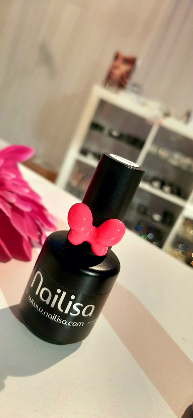 Semi permanente lak Néon pink - 15ml - photo 8