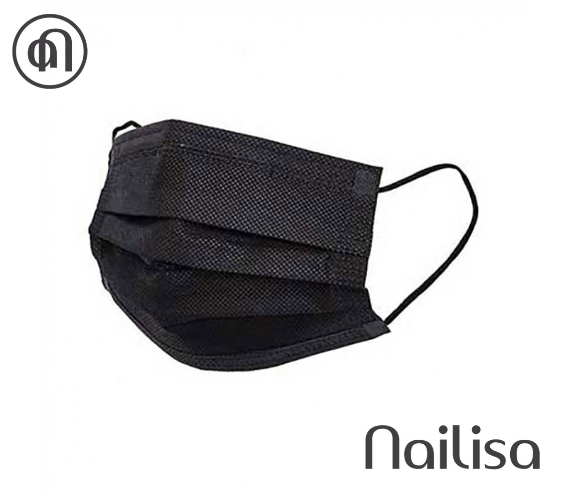 5 schuurmaskers (zwart) - Nailisa - photo 7