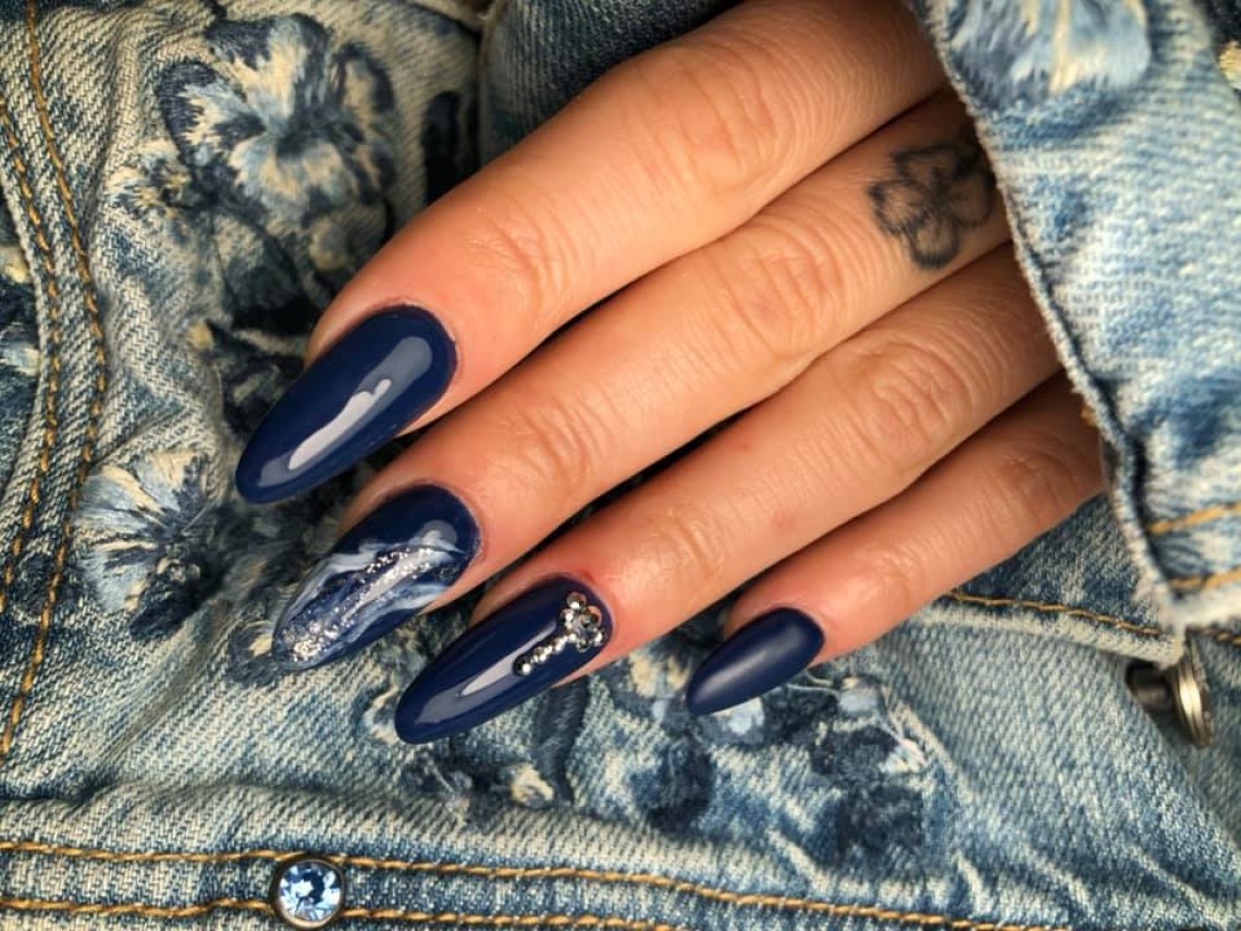 Semi permanente lak - NAVY - 15ml - photo 8
