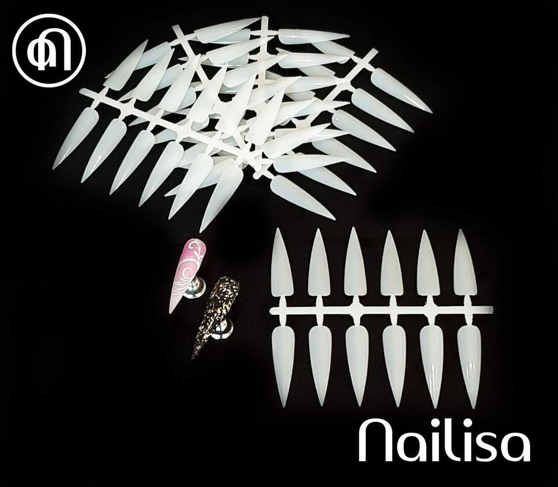Stiletto nagel - 60 stukken - Nailisa - photo 7