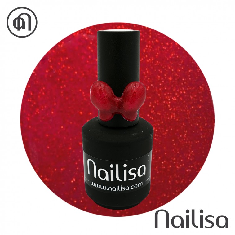 Vernis semi-permanent - Shiny Silver - Nailisa - photo 14