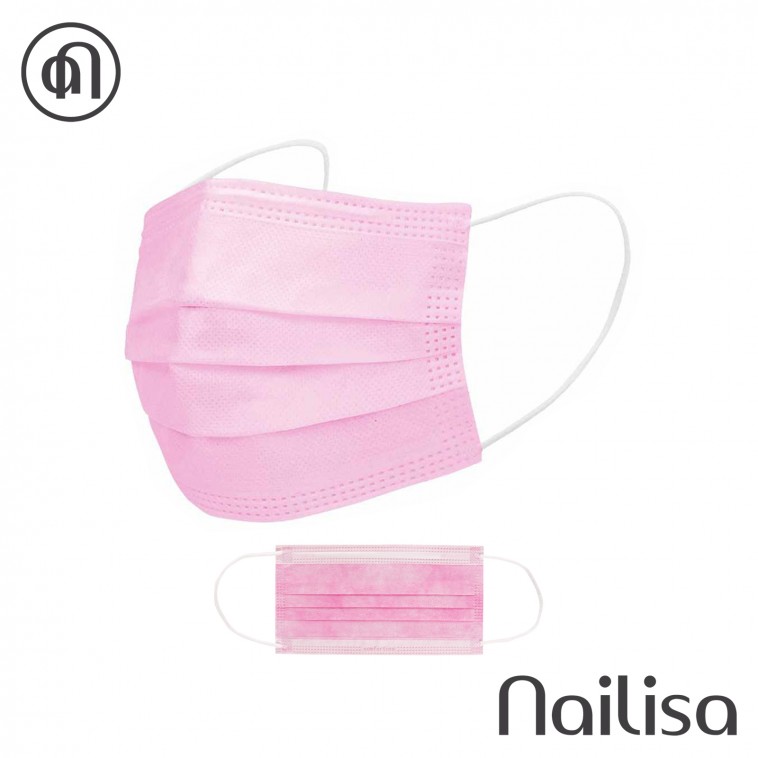 Roze handschoenen 10 stuks Maat L - Nailisa - photo 9