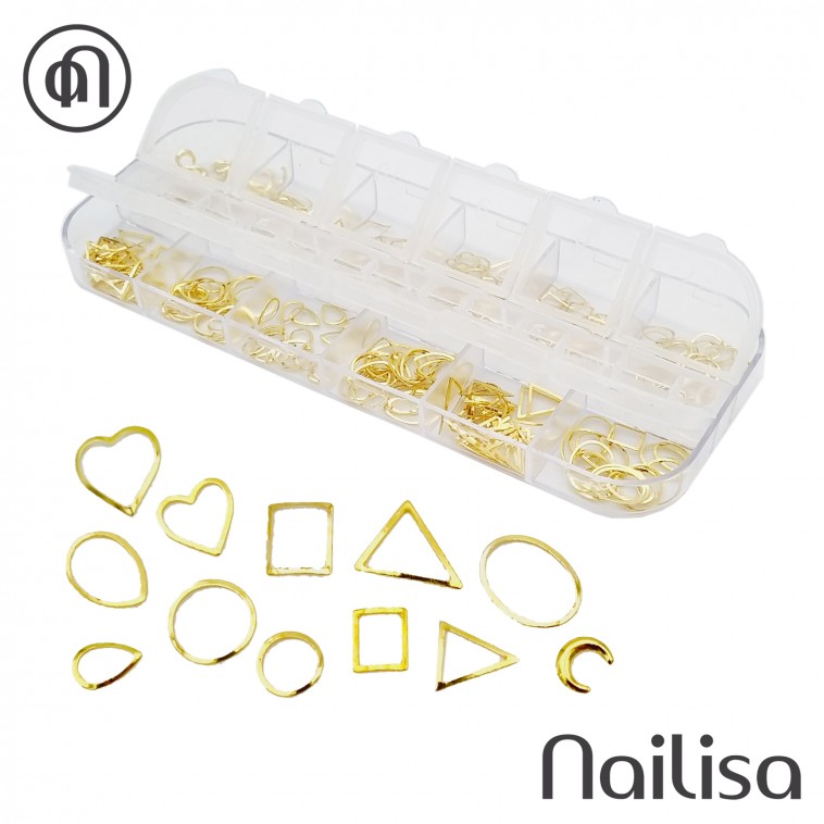 Kit nail art mix rose gold - Nailisa - photo 10