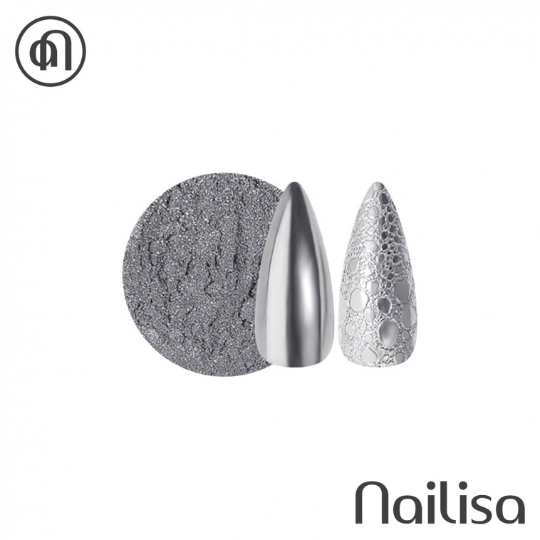 Spiegeleffect - zilver - Nailisa - photo 8