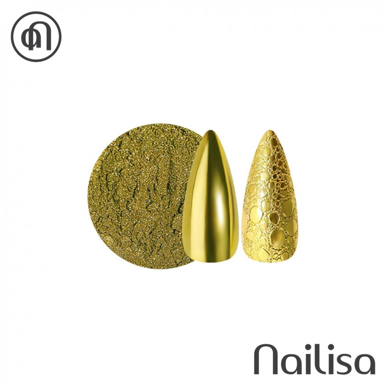 Effet miroir gold - Nailisa - photo 8