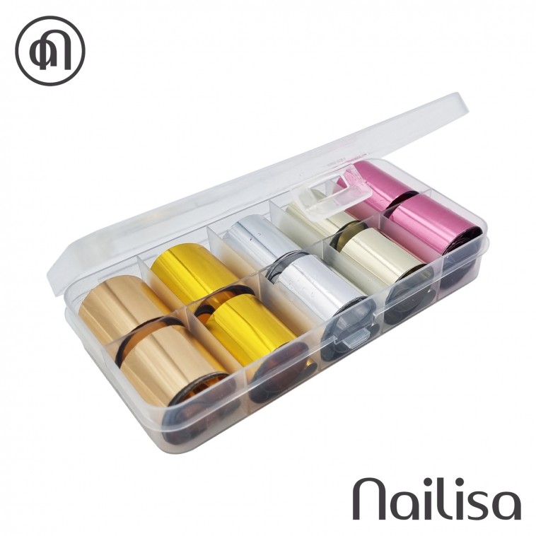Kit nail art mix roze gold - Nailisa - photo 9