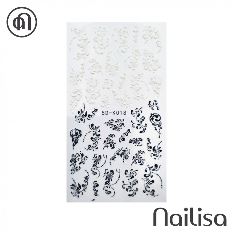 Holografische stickers Silver L-02 - Nailisa - photo 14