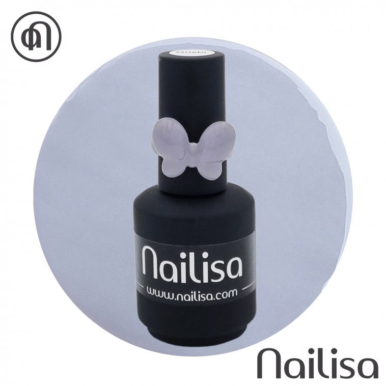 Semi permanente lak - Grisbi - 15 ml - Nailisa - photo 8