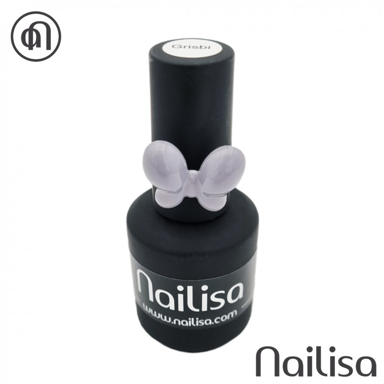 Semi permanente lak - Grisbi - 15 ml - Nailisa - photo 9