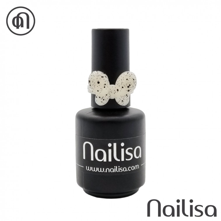 Finition Egg Effect Black 15ml - Nailisa - photo 8