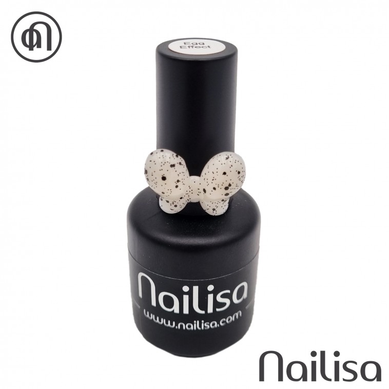 Finition Egg Effect Black 15ml - Nailisa - photo 9