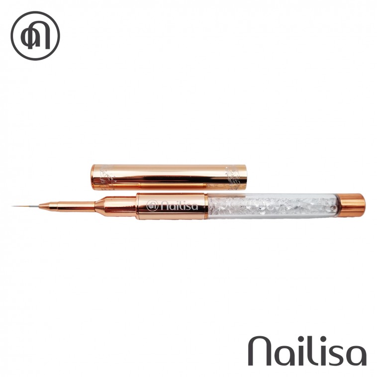 Pinceau Gold Nail Art - Nailisa - photo 8