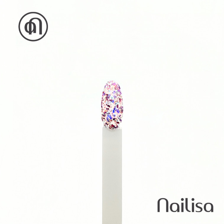 Kleur gel - Big Glitter Violet - 5 gr - photo 9