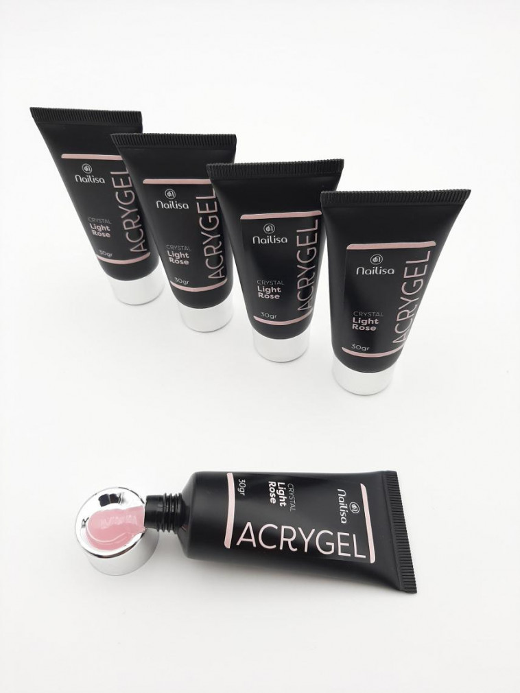 Acrygel tube 30gr - Crystal light rose - photo 9